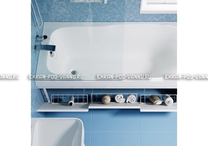 Откидной экран из МДФ Soft Alavann 170 см – купить по цене 9200 руб. в интернет-магазине в городе Ростов-на-Дону картинка 4