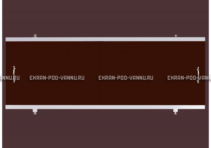 Экран EUROPLEX Универсал шоколад под трубы – купить по цене 6250 руб. в интернет-магазине в городе Ростов-на-Дону картинка 1