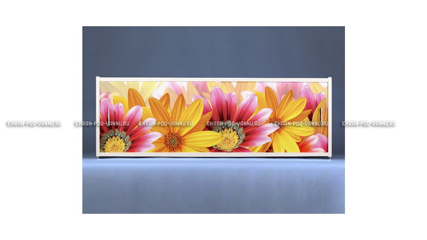 Раздвижной ФОТО экран - Flowers – купить по цене 8500 руб. в интернет-магазине в городе Ростов-на-Дону картинка 6