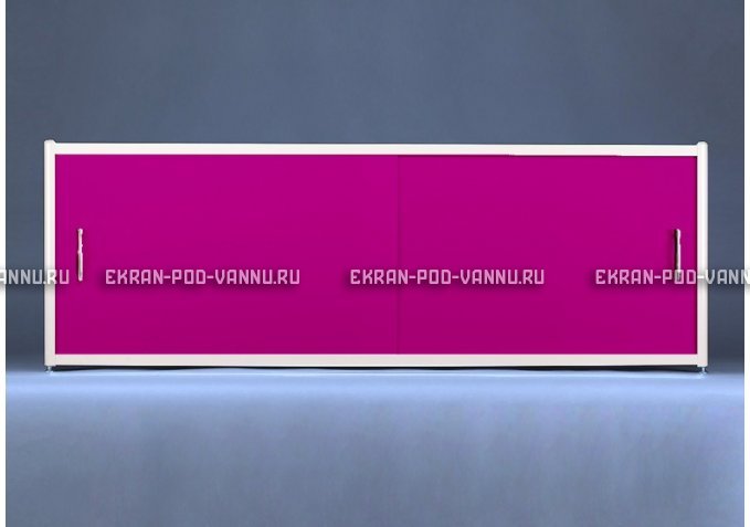 Экран раздвижной EUROPLEX Комфорт фиолетовый – купить по цене 6250 руб. в интернет-магазине в городе Ростов-на-Дону картинка 1