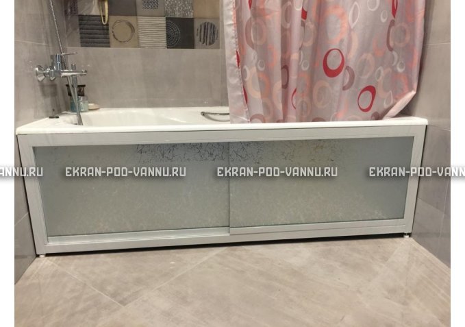 Раздвижной экран EUROPLEX Роликс Серебро – купить по цене 12500 руб. в интернет-магазине в городе Ростов-на-Дону картинка 1