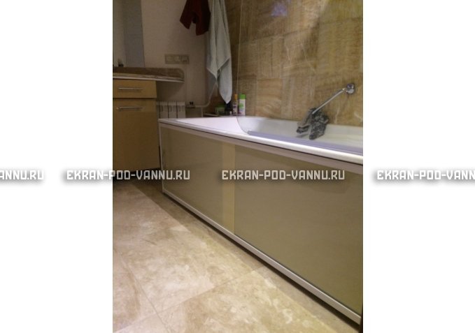 Экран раздвижной EUROPLEX Комфорт слоновая кость – купить по цене 6250 руб. в интернет-магазине в городе Ростов-на-Дону картинка 3
