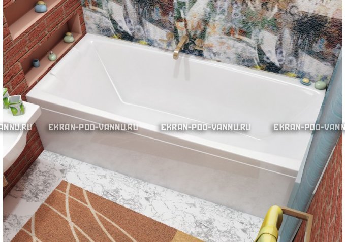 Акриловая ванна Relisan Kristina 170x75 – купить по цене 16160 руб. в интернет-магазине в городе Ростов-на-Дону картинка 4