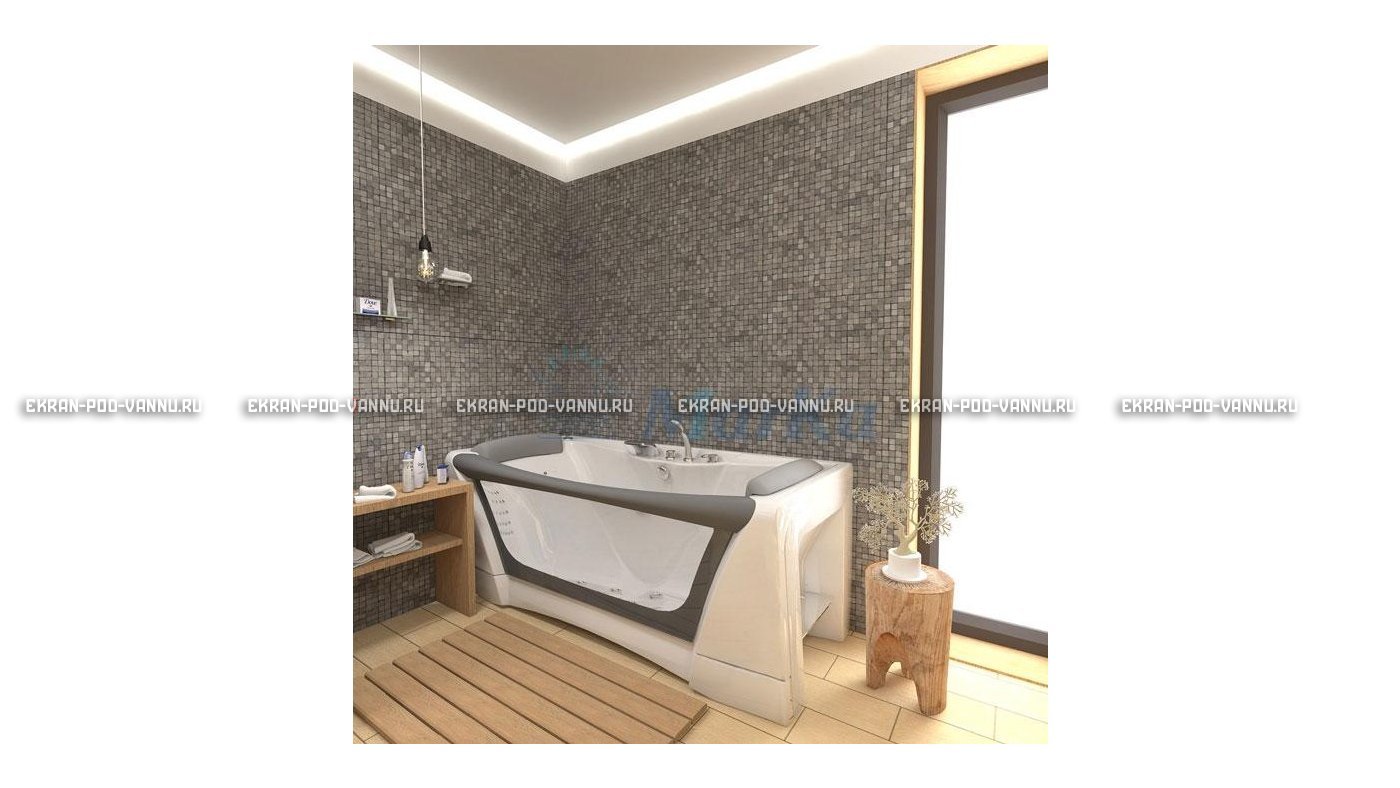 Прозрачная ванна 1MarKa Dolce Vita 180x80 – купить по цене 43200 руб. в интернет-магазине в городе Ростов-на-Дону картинка 23