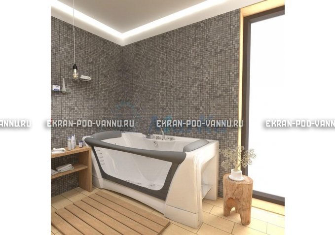 Прозрачная ванна 1MarKa Dolce Vita 180x80 – купить по цене 43200 руб. в интернет-магазине в городе Ростов-на-Дону картинка 6