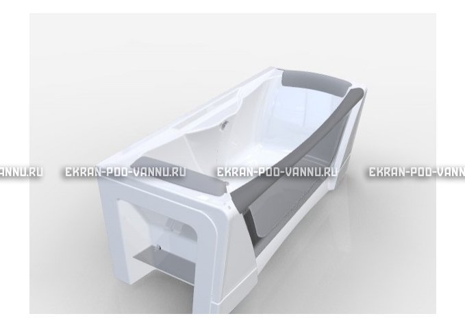 Прозрачная ванна 1MarKa Dolce Vita 180x80 – купить по цене 43200 руб. в интернет-магазине в городе Ростов-на-Дону картинка 3
