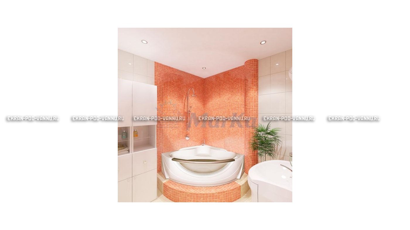 Акриловая ванна 1MarKa Grand Luxe 155х155 – купить по цене 39827 руб. в интернет-магазине в городе Ростов-на-Дону картинка 15