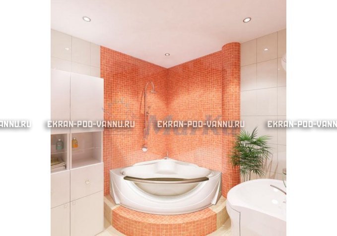 Акриловая ванна 1MarKa Grand Luxe 155х155 – купить по цене 39827 руб. в интернет-магазине в городе Ростов-на-Дону картинка 4