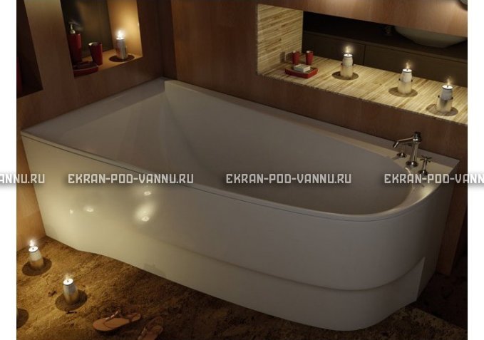 Акриловая ванна Vayer Boomerang 180x100 – купить по цене 53030 руб. в интернет-магазине в городе Ростов-на-Дону картинка 3