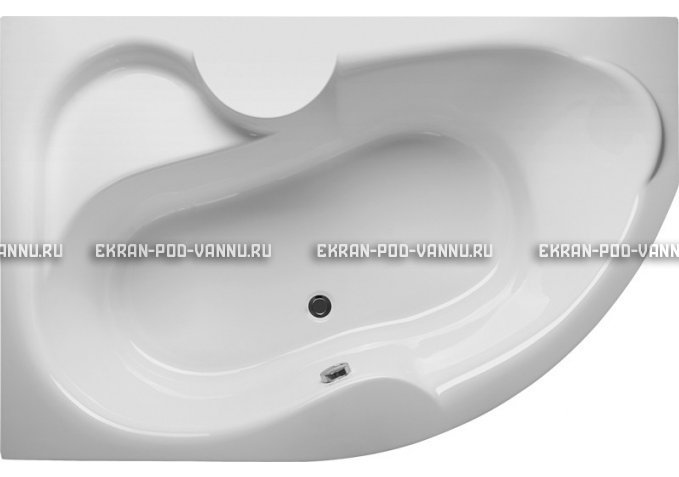 Акриловая ванна Vayer Azalia 170x105 – купить по цене 28800 руб. в интернет-магазине в городе Ростов-на-Дону картинка 2