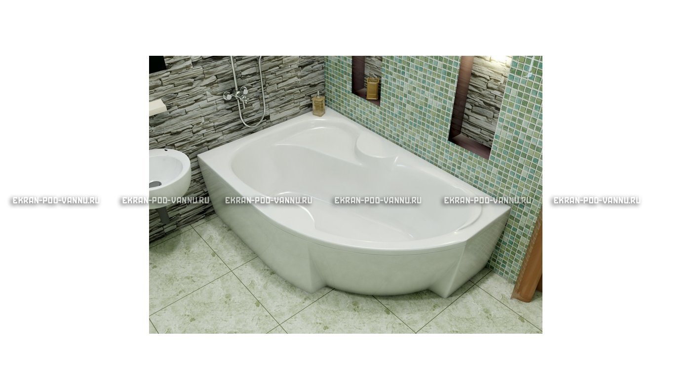 Акриловая ванна Vayer Azalia 170x105 – купить по цене 28800 руб. в интернет-магазине в городе Ростов-на-Дону картинка 12