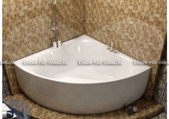Акриловая ванна Vayer Iryda 150x150 – купить по цене 39550 руб. в интернет-магазине в городе Ростов-на-Дону картинка 1