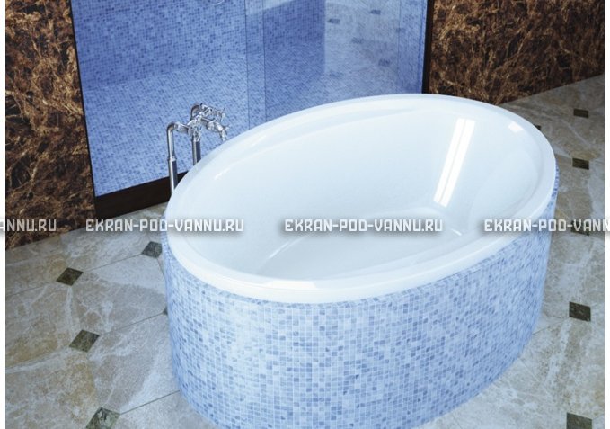 Акриловая ванна Vayer Opal 180x120 – купить по цене 33850 руб. в интернет-магазине в городе Ростов-на-Дону картинка 1