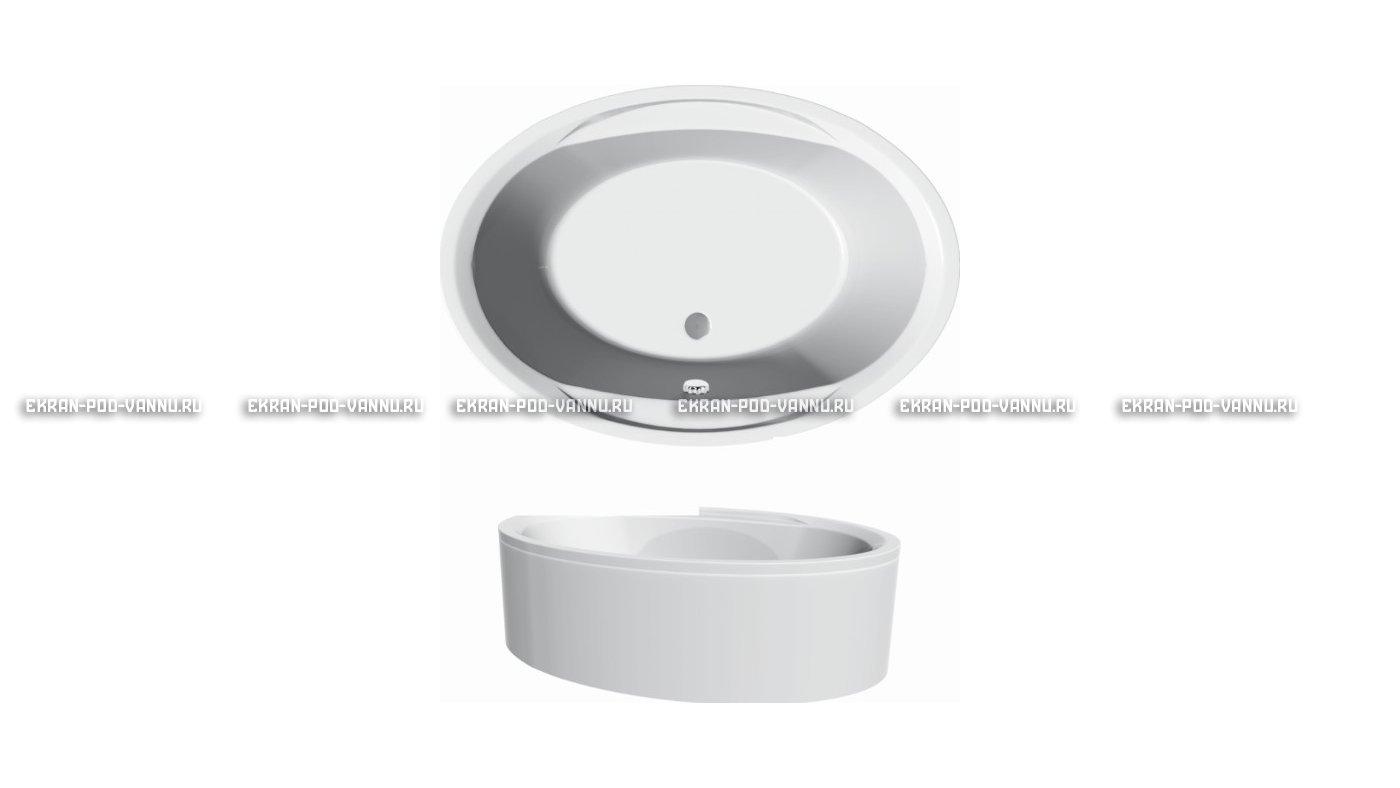 Акриловая ванна Vayer Opal 180x120 – купить по цене 33850 руб. в интернет-магазине в городе Ростов-на-Дону картинка 12