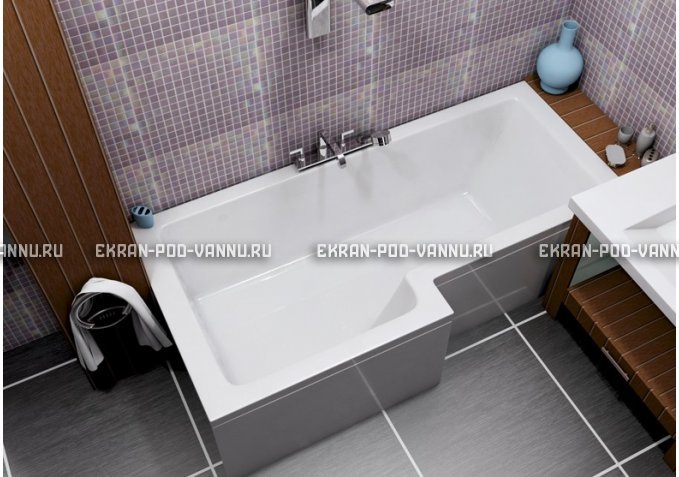 Акриловая ванна Vayer Options 170х70/85 – купить по цене 24110 руб. в интернет-магазине в городе Ростов-на-Дону картинка 1