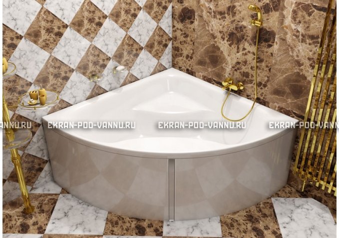 Акриловая ванна Vayer Persefona 140x140 – купить по цене 25230 руб. в интернет-магазине в городе Ростов-на-Дону картинка 1