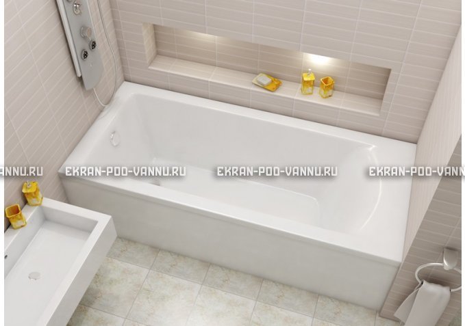 Акриловая ванна Vayer Savero 180x80 – купить по цене 27540 руб. в интернет-магазине в городе Ростов-на-Дону картинка 1