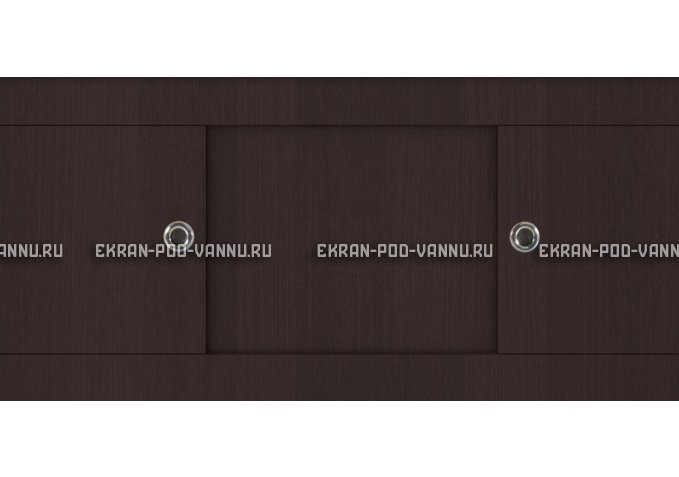 Экран под ванну купе VOD-OK 1500 венге – купить по цене 5390 руб. в интернет-магазине в городе Ростов-на-Дону картинка 2