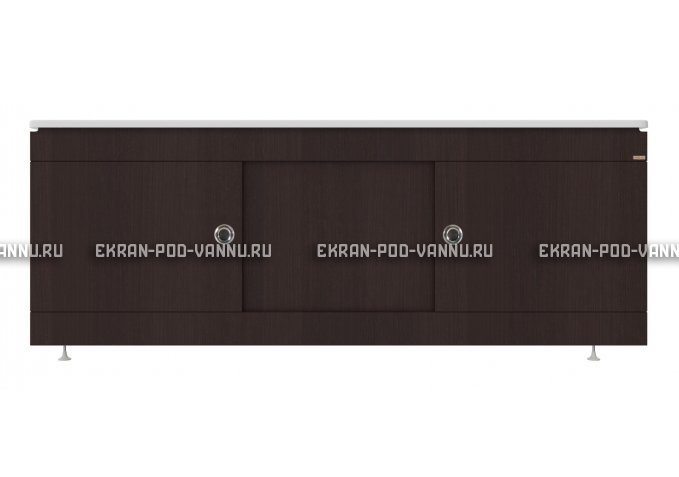 Экран под ванну купе VOD-OK 1500 венге – купить по цене 5390 руб. в интернет-магазине в городе Ростов-на-Дону картинка 1