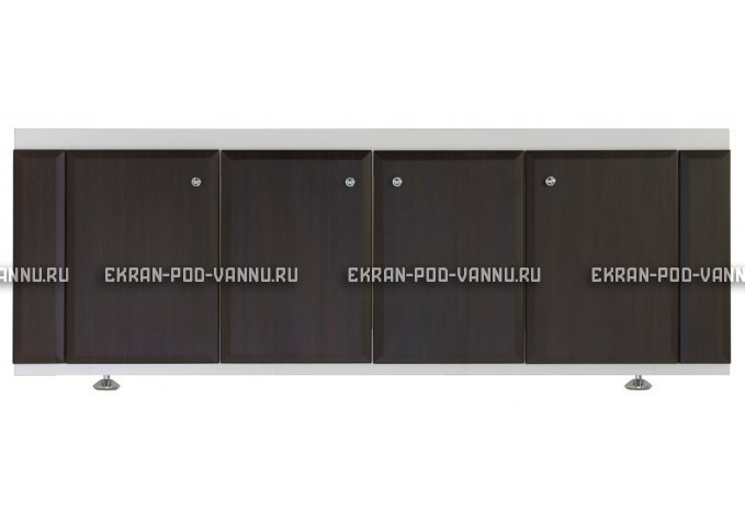 Экран распашной МДФ 180 - Венге – купить по цене 4250 руб. в интернет-магазине в городе Ростов-на-Дону картинка 2