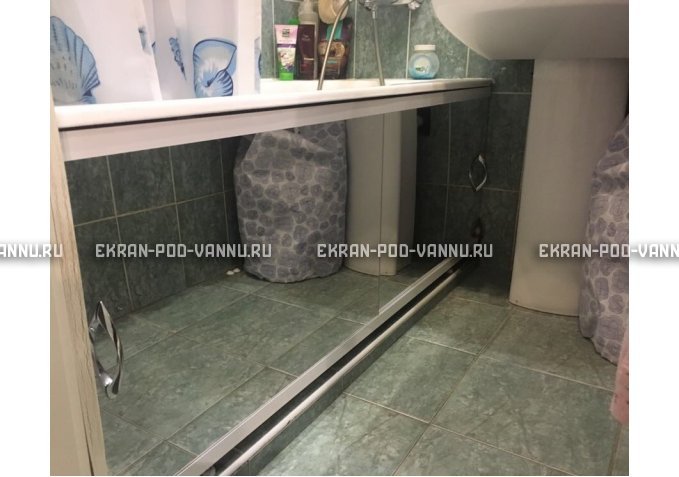 Зеркальный экран под трубы EUROPLEX Универсал – купить по цене 8500 руб. в интернет-магазине в городе Ростов-на-Дону картинка 1