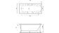 Акриловая ванна Relisan Kristina 170x75 – купить по цене 16160 руб. в интернет-магазине в городе Ростов-на-Дону картинка 10