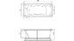 Акриловая ванна Relisan Loara 180x80 – купить по цене 23580 руб. в интернет-магазине в городе Ростов-на-Дону картинка 8