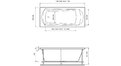 Акриловая ванна Relisan Tamiza 170x75 – купить по цене 19160 руб. в интернет-магазине в городе Ростов-на-Дону картинка 17