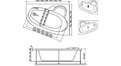 Акриловая ванна Relisan Ariadna 150x100 – купить по цене 25650 руб. в интернет-магазине в городе Ростов-на-Дону картинка 13