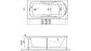 Акриловая ванна Relisan Elvira 150x75 – купить по цене 15260 руб. в интернет-магазине в городе Ростов-на-Дону картинка 6