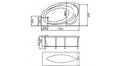Акриловая ванна 1MarKa Julianna 170x100 – купить по цене 21320 руб. в интернет-магазине в городе Ростов-на-Дону картинка 13