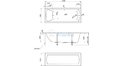 Акриловая ванна 1MarKa Modern 120x70 – купить по цене 7600 руб. в интернет-магазине в городе Ростов-на-Дону картинка 17