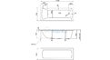 Акриловая ванна 1MarKa Modern 130x70 – купить по цене 8620 руб. в интернет-магазине в городе Ростов-на-Дону картинка 21