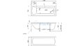 Акриловая ванна 1MarKa Modern 150x70 – купить по цене 9210 руб. в интернет-магазине в городе Ростов-на-Дону картинка 17
