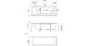 Акриловая ванна 1MarKa Modern 160x70 – купить по цене 9410 руб. в интернет-магазине в городе Ростов-на-Дону картинка 21