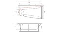 Акриловая ванна Vayer Boomerang 180x100 – купить по цене 53030 руб. в интернет-магазине в городе Ростов-на-Дону картинка 18