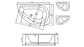 Акриловая ванна Vayer Ismena 160x105 – купить по цене 28350 руб. в интернет-магазине в городе Ростов-на-Дону картинка 10